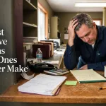 Business owner considering a difficult decision — Business Notes by Moore Business Consulting